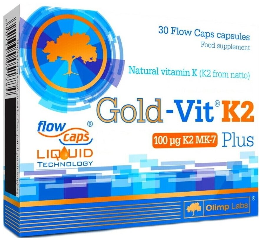 Gold-Vit K2 Plus 30 капсул
