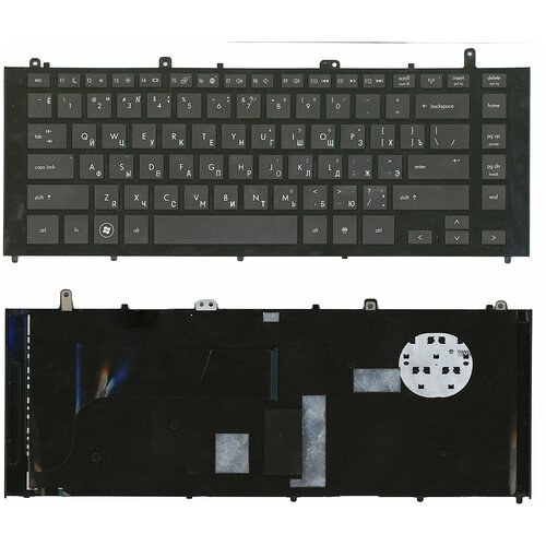 Клавиатура keyboard AESX6U00110 для ноутбука HP ProBook 4420s 4421s 4425s 4426s черная с черной рамкой 1799₽