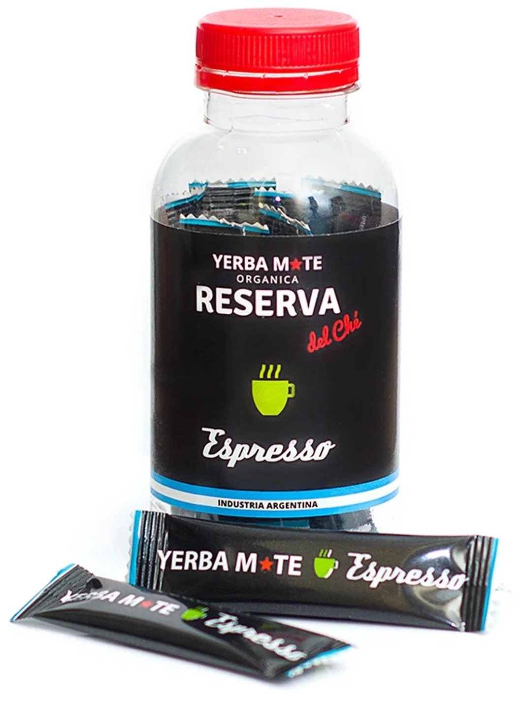 YERBA MATE ESPRESSO Reserva del Che/10 стиков/концентрированный экстракт йерба мате/матэ/аргентинский чай/полезный напиток/полезная альтернатива кофе - фотография № 1