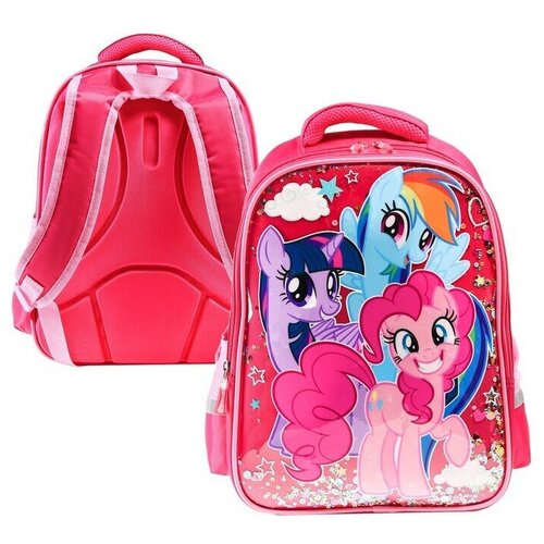 Рюкзак школьный Пони, 39 см х 30 см х 14 см, My little Pony фигурка подвижная my little pony набор пони 14 см и друзья