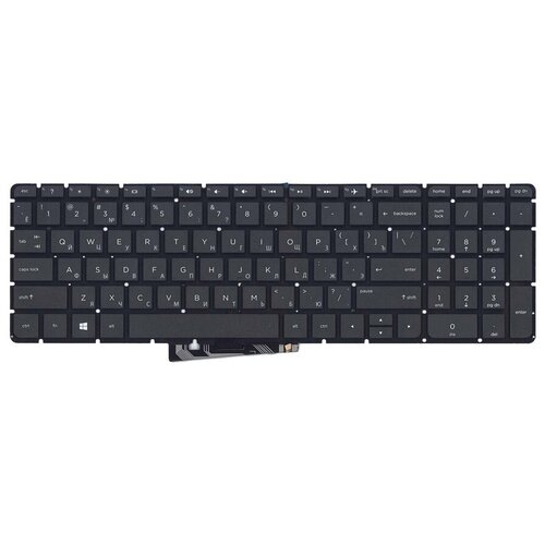 Клавиатура keyboard для ноутбука HP Pavilion 15-AB 15-ab010TX 15-ab065TX 15-ab069tx 15-ab008TX 15-AK 15-AN 15-AU 15-AW 15-BC 15-BK 17-G черная 706₽