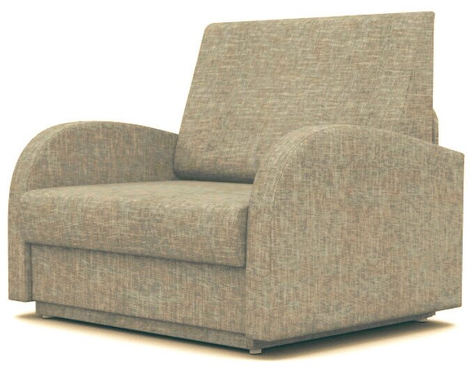 Кресло-кровать Стандарт фокус- мебельная фабрика 89х80х87 см бежевая рогожка