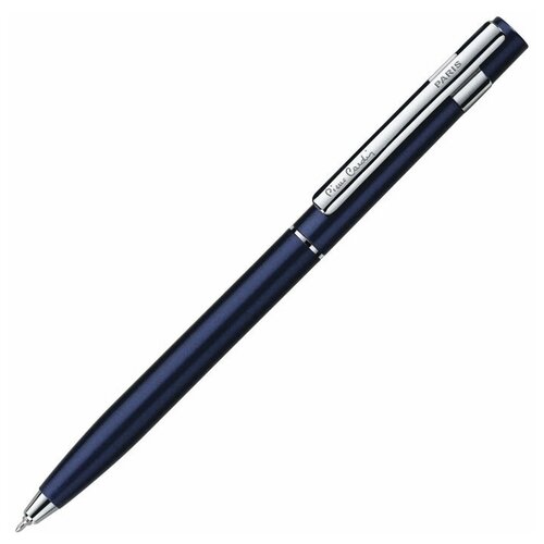 Ручка шариковая Pierre Cardin Easy, алюминий/нержавеющая сталь, цвет темно-синий (PC5916BP)