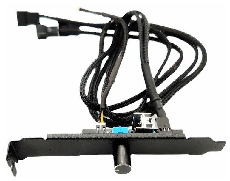 Реобас/регулятор/контроллер/хаб для подключения вентиляторов до 3 шт, 3/4-контактный, MOLEX