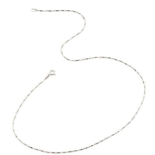 Женская серебряная цепочка на шею, серебро 925 пробы, размер 42