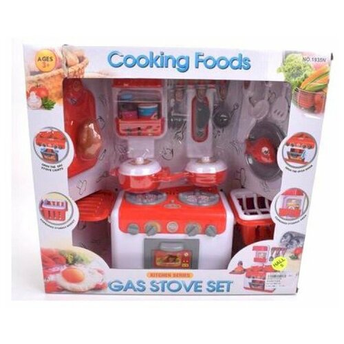 Игровой набор Кухня Gas stove set, со светом и звуком