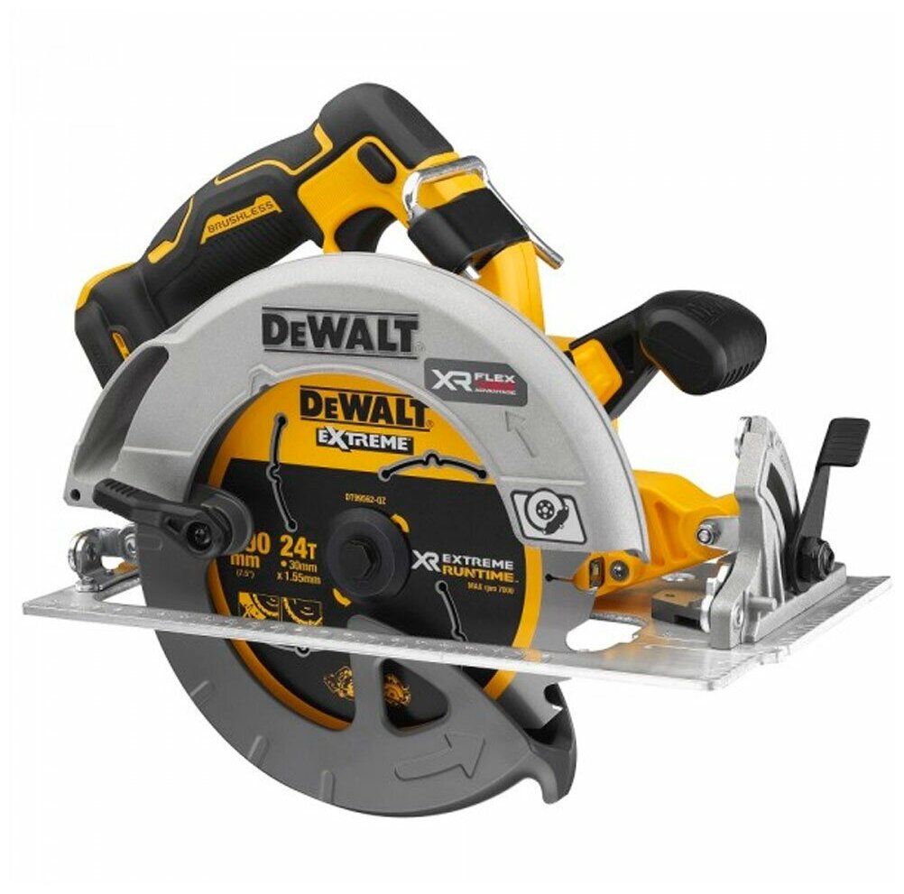 Dewalt 18 В XR FLEXVOLT ADVANTAGE. Дисковая пила 1727 Вт, бесщёт.мотор DCS573NT-XJ