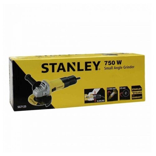 Угловая шлифмашина STANLEY SG7125-RU 750 Вт 125 мм 718000₽