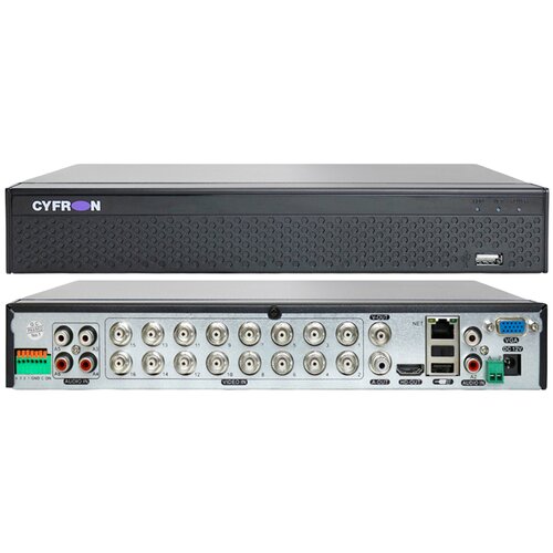 Гибридный видеорегистратор Cyfron DV1670V 8Мп 16 видео 6 звука 2 HDD 1620000₽