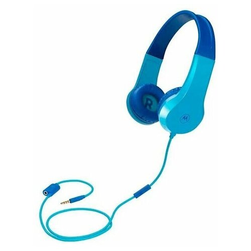 Наушники Motorola Moto JR200 Blue LJR2000BLUERU 161100₽