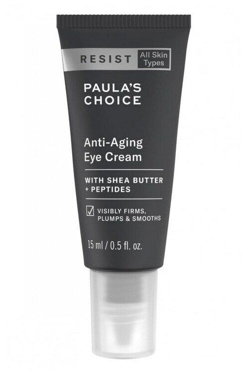 Антивозрастной крем вокруг глаз с маслом ши и пептидами Paulas Choice RESIST ANTI-AGING EYE CREAM, 15 мл