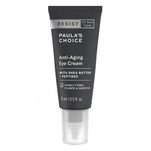 Антивозрастной крем вокруг глаз с маслом ши и пептидами Paula's Choice RESIST ANTI-AGING EYE CREAM, 15 мл