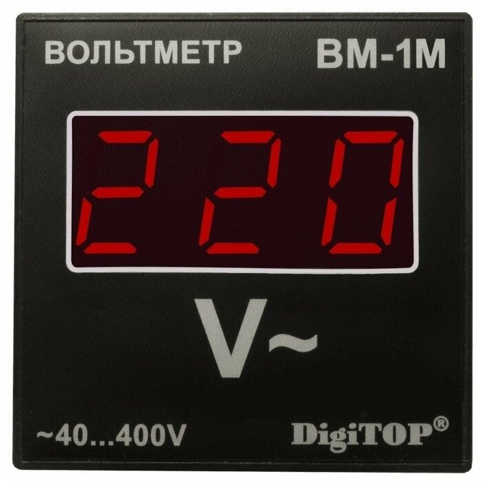 Вольтметр DigiTOP ВМ-1М - фотография № 2