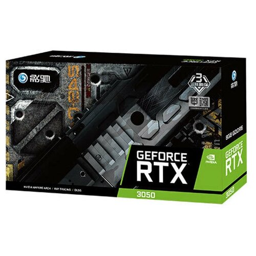 Видеокарта GigaByte nVidia GeForce RTX 3050 8Gb GV-N3050WF2OC-8GD