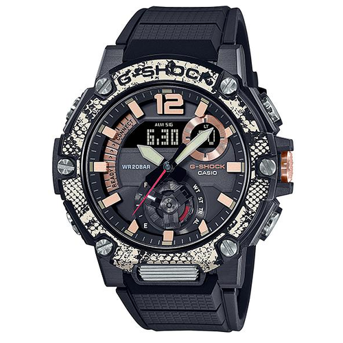 фото Наручные часы casio японские наручные часы casio g-shock gst-b300wlp-1a, черный