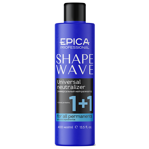 EPICA PROFESSIONAL Shape Wave Универсальный нейтрализатор с протеинами злаковых культур, 400 мл kezy нейтрализатор для химической завивки волос perma fix 1000 мл