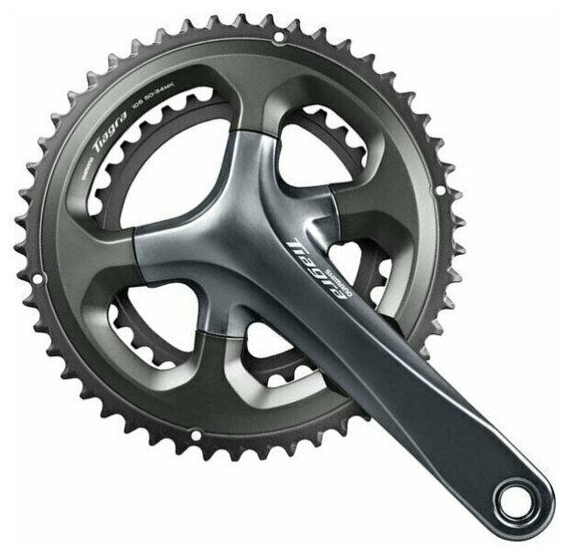 Система шатунов Shimano Tiagra, 4700, 172,5мм, 52/36T без каретк, для 10 ск.