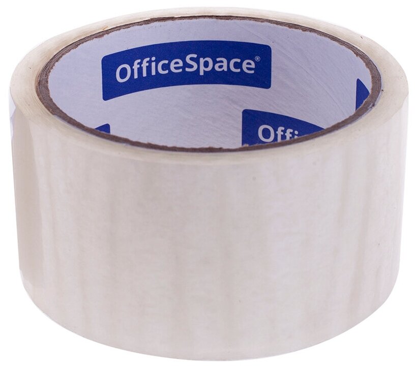 Клейкая лента упаковочная OfficeSpace, 48мм*40м, 38мкм, ШК, 5 штук