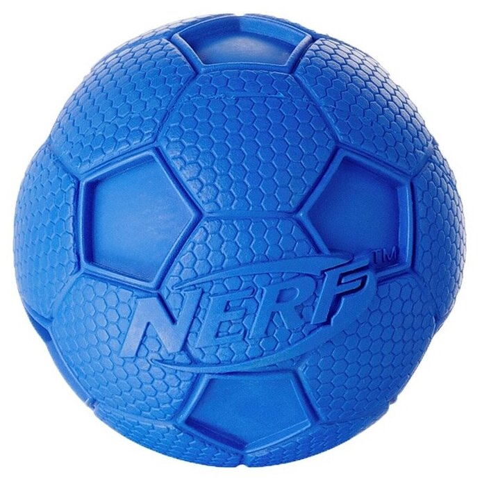 NERF мяч футбольный пищащий, 6 см