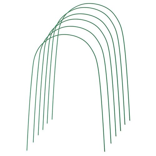 Дуги для парника, металл в кембрике 4 м, d = 10 мм, набор 6 шт.