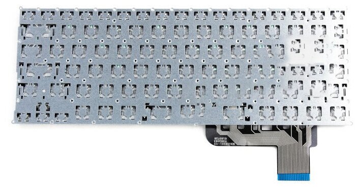 Клавиатура для ноутбука Asus X201 X202 S200 Series Плоский Enter Черная без рамки PN 0KNB0-1122US00