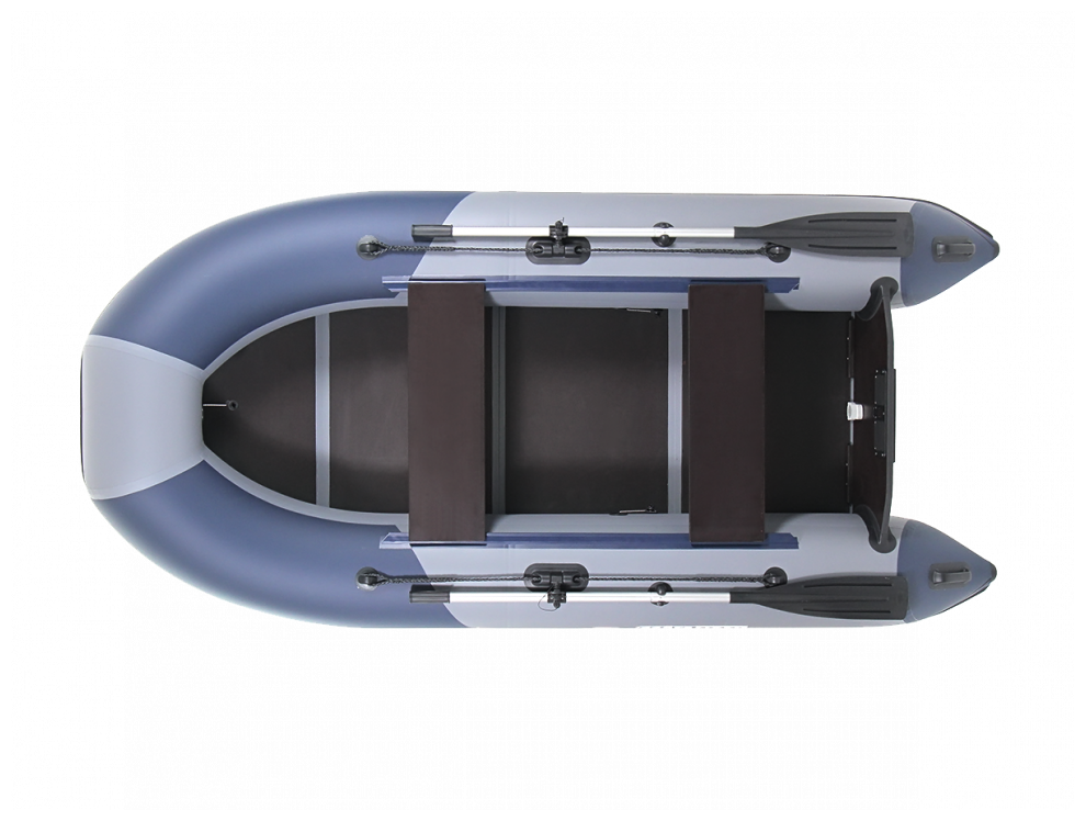 Надувная лодка BoatsMan BT280 серый