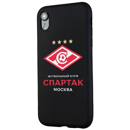 Силиконовый чехол Mcover для Apple iPhone XR с рисунком ФК Спартак Москва m silicone case iphone xr red