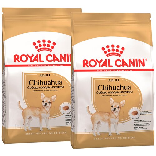 ROYAL CANIN CHIHUAHUA ADULT для взрослых собак чихуахуа (1,5 + 1,5 кг)