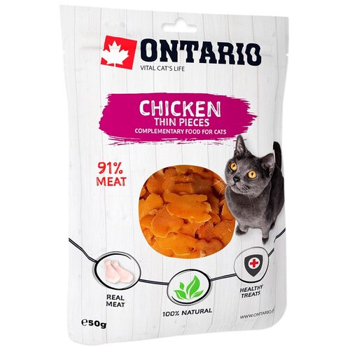 Ontario Cat 50г. Тонкие кусочки цыплёнка