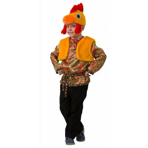 Костюм птицы Петушок Петруша Jeanees 5006 карнавальный костюм батик петушок петруша