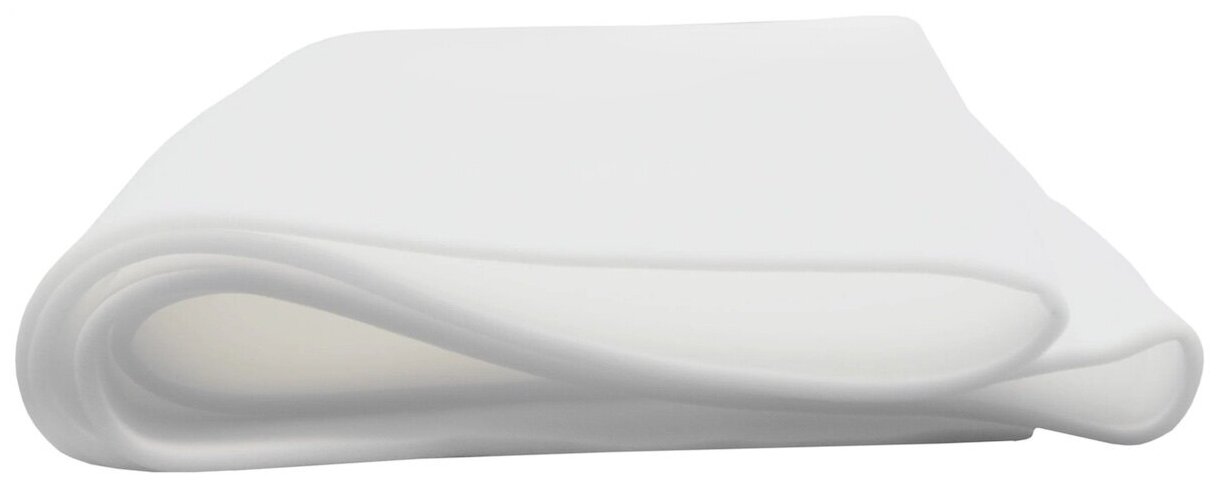 Мебельный поролон марки ST1828 50x1000x2000мм, плотность 18 кг/м3, жесткость 28 кПа, цвет белый, гипоаллергенный мебельный пенополиуретан - фотография № 6