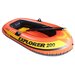 Лодка Explorer 200, 2 местная, 185 х 94 х 41 см, от 6 лет, до 95 кг, вёсла, насос, 58331NP INTEX