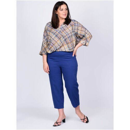 фото Брюки svesta p424blevi, размер 54, синий