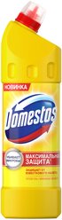 Domestos Лимонная свежесть, универсальное чистящее cредство гель против бактерий и запахов, 1 л