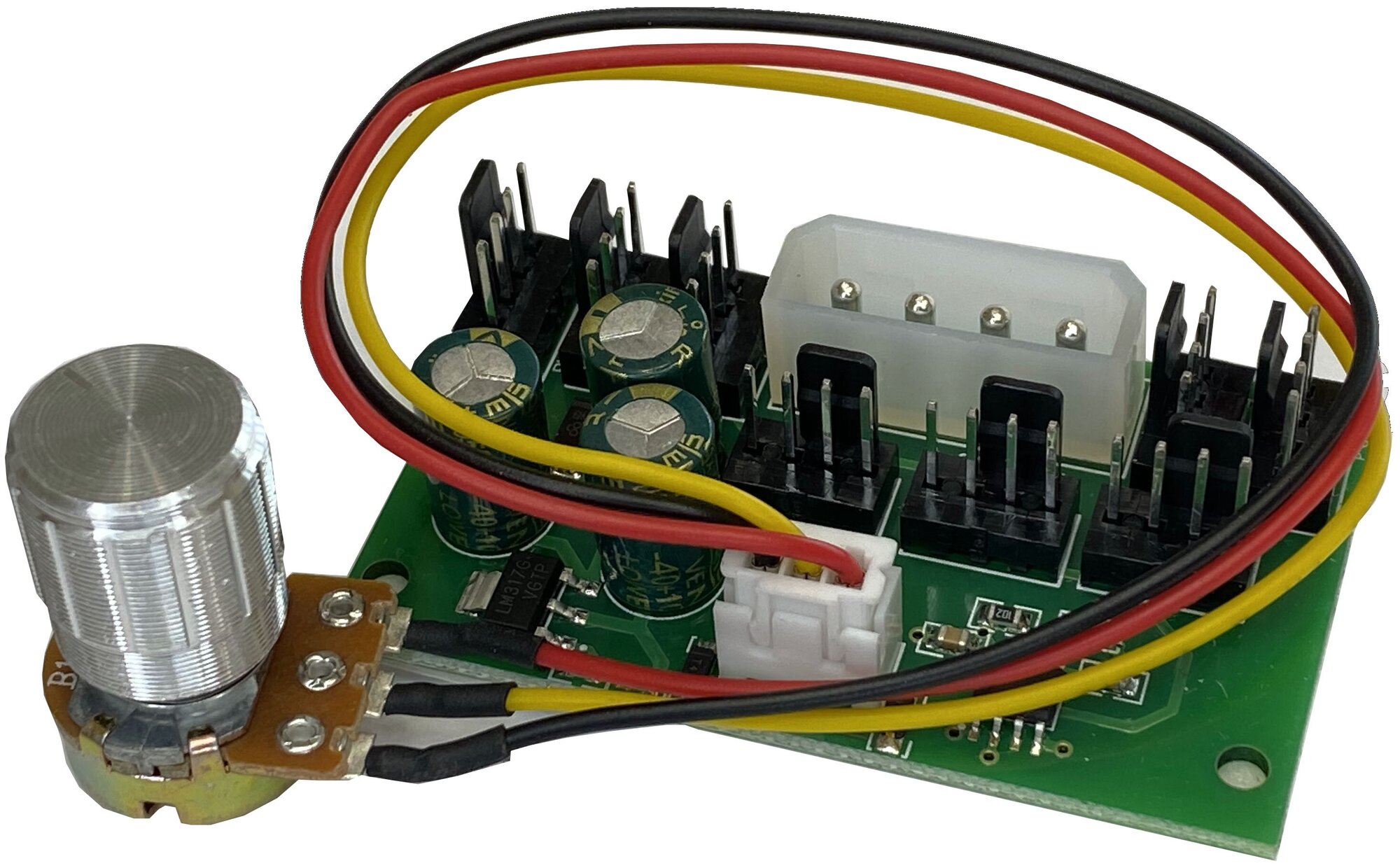 Реобас для мощных вентиляторов (4 pin, molex) / регулятор оборотов / контроллер скорости / хаб / шим