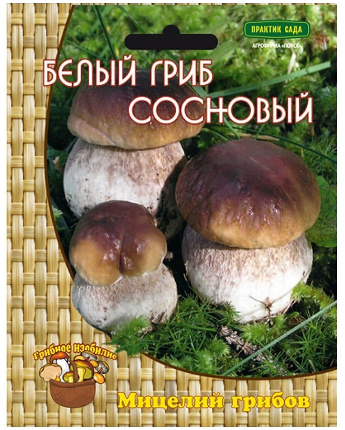 Белый гриб сосновый (мицелий на компосте) шт