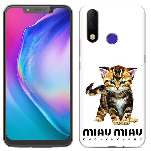 Чехол задняя-панель-накладка-бампер MyPads Бренд miau miau для TECNO Spark 3 Pro противоударный чехол задняя панель накладка бампер mypads бренд miau miau для tecno camon 18 18p противоударный