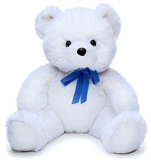 Мягкая игрушка «Медвежонок Стив», цвет белый, 45 см