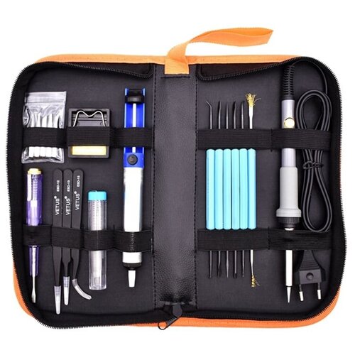 Набор пайщика паяльник электрический Ampertok Optima 395700₽