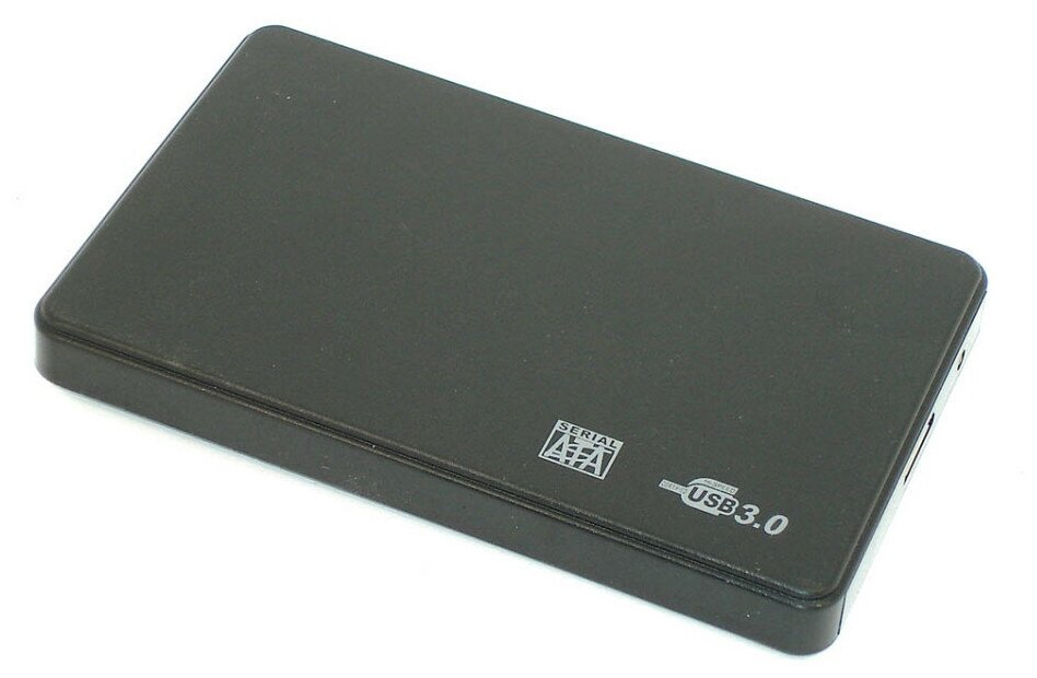 Бокс для жесткого диска 2,5 пластиковый USB 3.0 DM-2508 черный