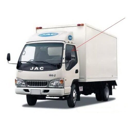 Стекло двери JAC 1040,1045,1061,1083 правое