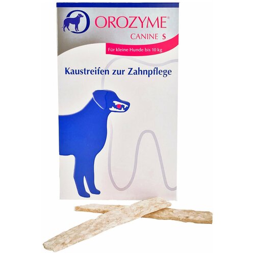 Жевательные полоски Orozyme Kaustreifen S для чистки зубов и укрепления десен для собак до 10кг