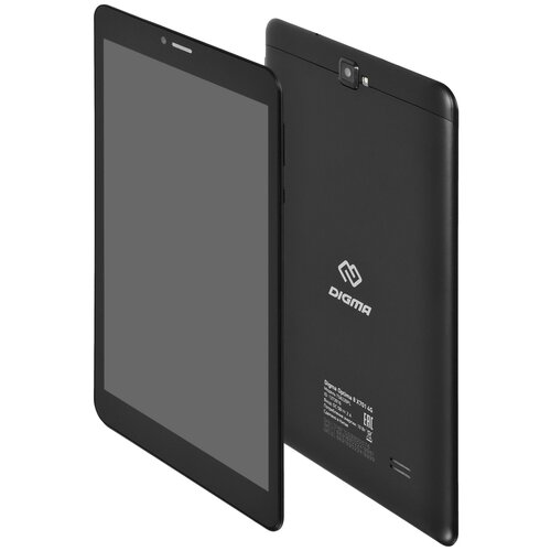 8 Планшет DIGMA Optima 8 X701 (2020), 3/32 ГБ, Wi-Fi + Cellular, Android 10, черный 8 планшет digma optima 8 x701 2020 3 32 гб wi fi cellular android 10 черный