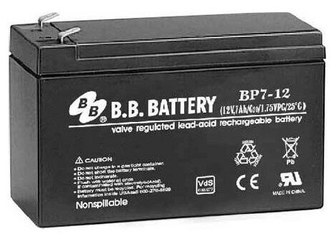 Аккумуляторная батарея B.B.Battery BPS 7-12