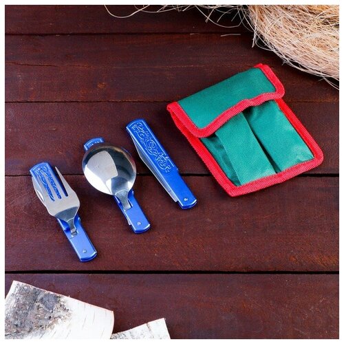 фото Набор туриста в чехле 3в1 мастер к, микс без бренда