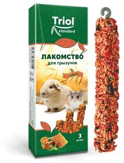 Triol лакомство Standard для грызунов с мёдом, упаковка 3 шт, 80 г