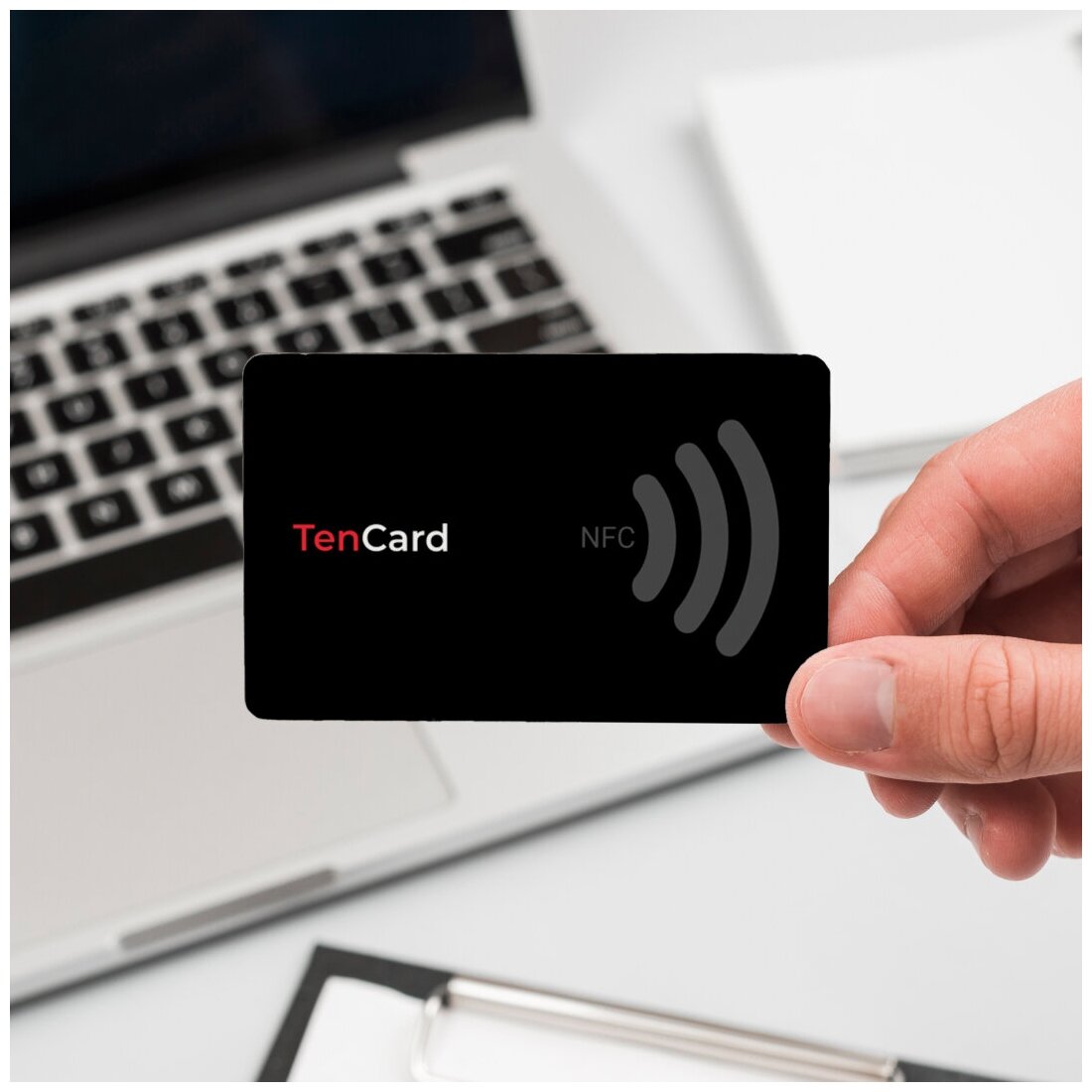 Умная визитка TenCard с NFC (ПО модуль "TenChat")