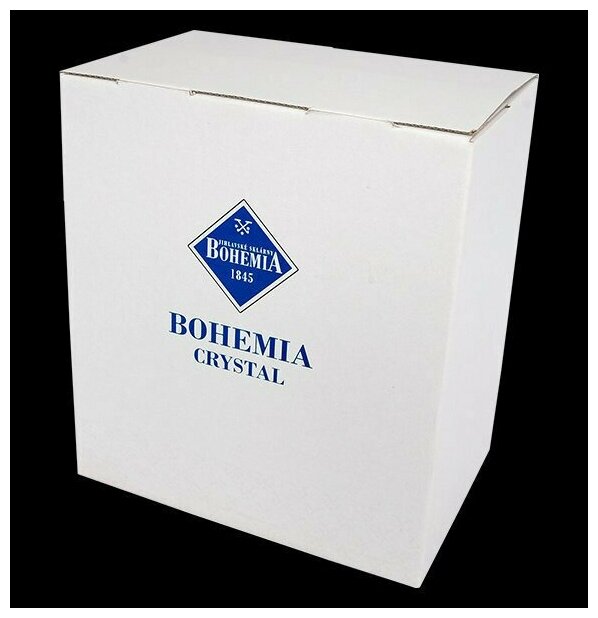 Ваза для цветов 30,5 см Bohemia Jihlava "Glacier Без декора"хрусталь Йиглава 019161 - фото №6