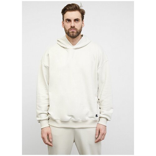 фото Толстовка мужская 15, каляев, размер 54, молочный