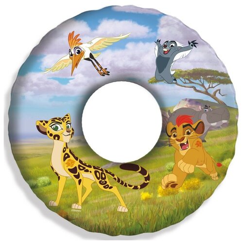 Круг «Хранитель лев» надувной, 60 см, ND PLAY круг хранитель лев надувной 60 см nd play